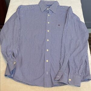 Men's Blue Checkered Shirt